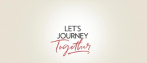 LET'S JOURNEY TOGETHER Logo (EUIPO, 07/08/2019)