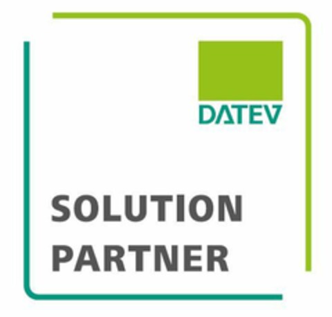 DATEV SOLUTION PARTNER Logo (EUIPO, 06/10/2020)