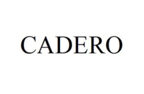 CADERO Logo (EUIPO, 04/28/2021)