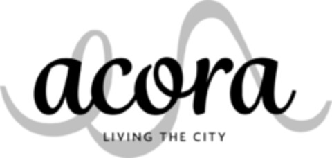 acora LIVING THE CITY Logo (EUIPO, 12.07.2021)
