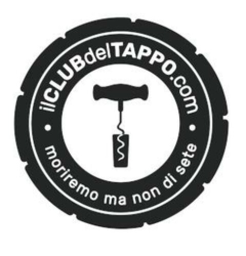 ilCLUBdelTAPPO.com moriremo ma non di sete Logo (EUIPO, 26.04.2023)