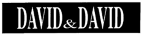 DAVID & DAVID Logo (EUIPO, 07/22/1996)