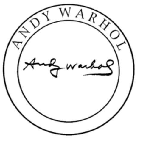 ANDY WARHOL Andy Warhol Logo (EUIPO, 09/25/1998)