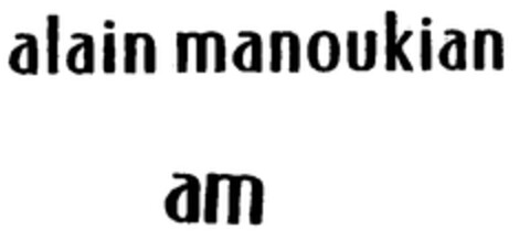 alain manoukian am Logo (EUIPO, 01/15/1999)