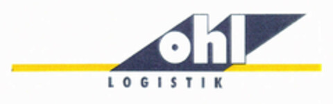 ohl LOGISTIK Logo (EUIPO, 12.03.2002)