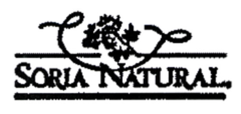 SORIA NATURAL Logo (EUIPO, 02/13/2003)