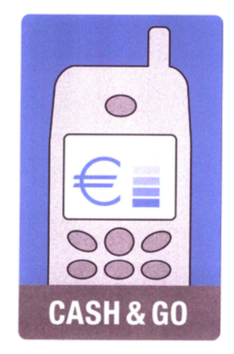 € CASH & GO Logo (EUIPO, 06.03.2003)