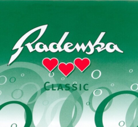 Radenska CLASSIC Logo (EUIPO, 27.05.2004)