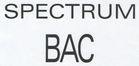 SPECTRUM BAC Logo (EUIPO, 07/12/2005)