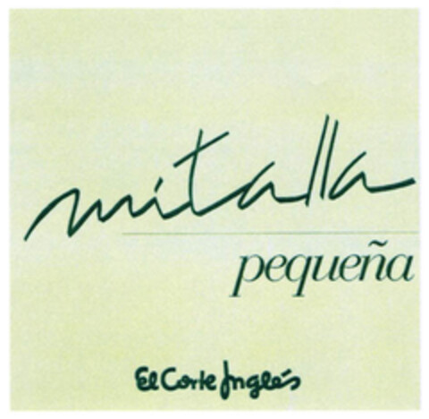 mitalla pequeña El Corte Inglés Logo (EUIPO, 24.11.2005)