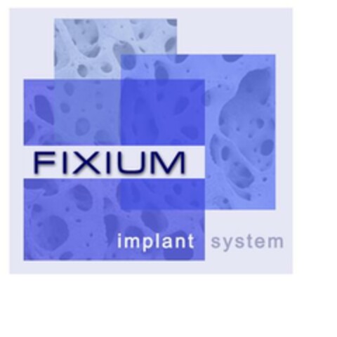 FIXIUM implant System Logo (EUIPO, 06/06/2007)