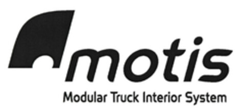 motis Modular Truck Interior System Logo (EUIPO, 31.07.2008)