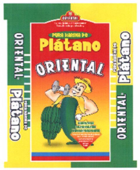 Pura harina de Plátano ORIENTAL........ Logo (EUIPO, 11.03.2009)