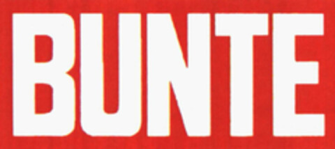 BUNTE Logo (EUIPO, 03/04/2011)