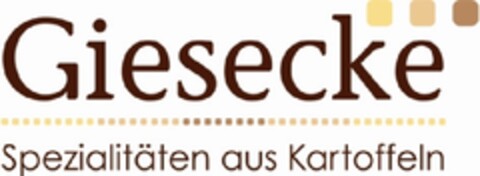 Giesecke Spezialitäten aus Kartoffeln Logo (EUIPO, 06/28/2011)