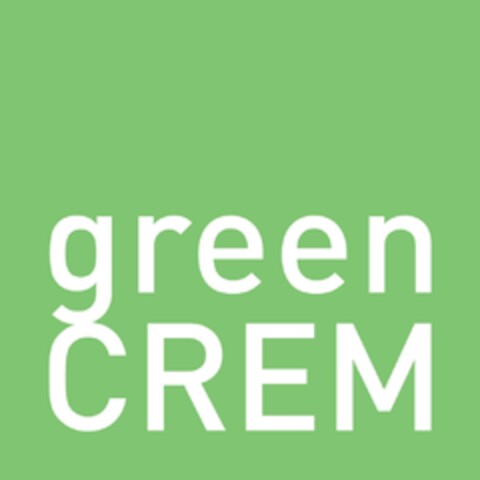 greenCREM Logo (EUIPO, 27.02.2012)