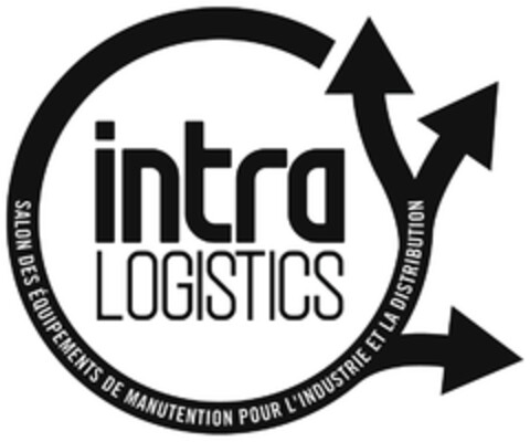 intra LOGISTICS SALON DES EQUIPEMENTS DE MANUTENTION POUR L'INDUSTRIE ET LA DISTRIBUTION Logo (EUIPO, 22.03.2012)