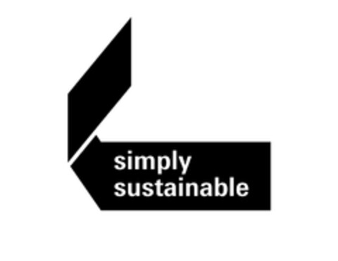 simply sustainable Logo (EUIPO, 05/29/2012)