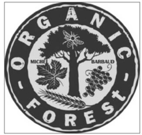 ORGANIC FOREST MICHEL BARBAUD Logo (EUIPO, 09.08.2013)