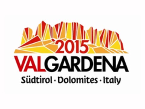 2015 VALGARDENA SÜDTIROL-DOLOMITES-ITALY Logo (EUIPO, 09/16/2013)