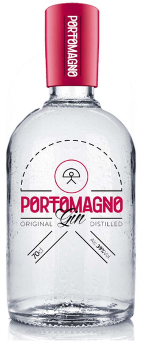 PORTOMAGNO ORIGINAL Gin DISTILLED Logo (EUIPO, 07.10.2014)