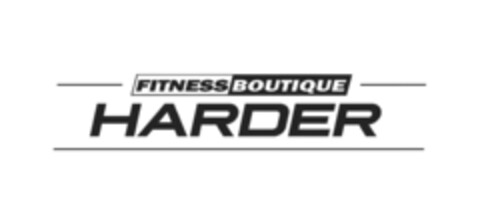 FITNESS BOUTIQUE HARDER Logo (EUIPO, 03/06/2015)