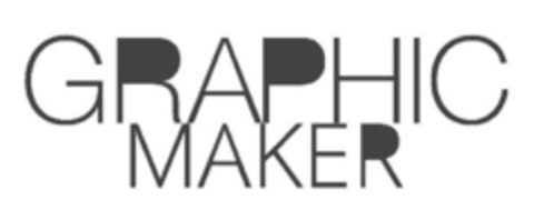 GRAPHIC MAKER Logo (EUIPO, 15.11.2016)