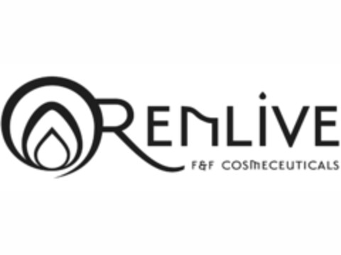 RENLIVE F&F COSMECEUTICALS Logo (EUIPO, 16.10.2017)