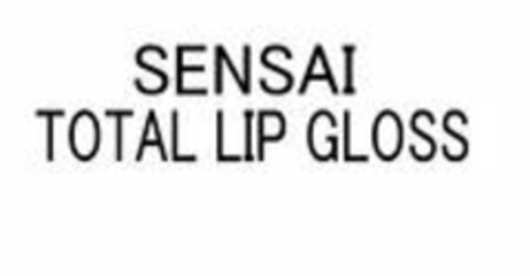 SENSAI TOTAL LIP GLOSS Logo (EUIPO, 09.01.2018)