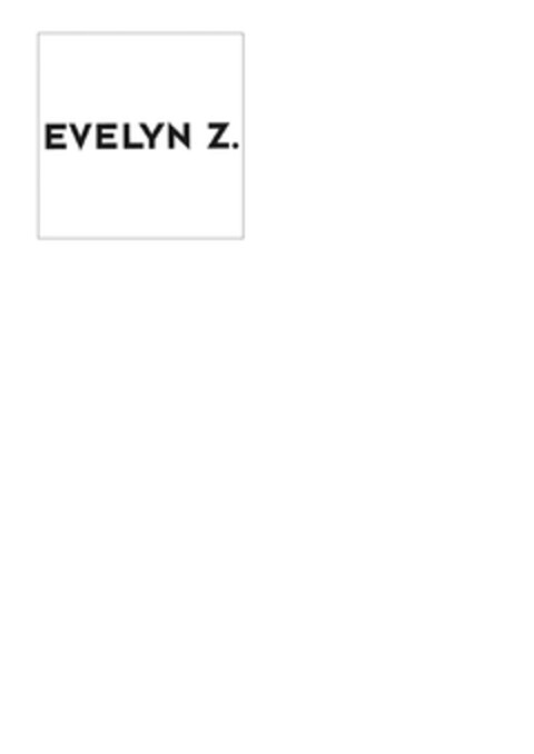 EVELYN Z. Logo (EUIPO, 04/05/2018)