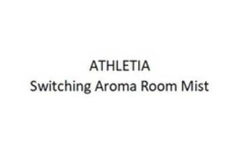 ATHLETIA Switching Aroma Room Mist Logo (EUIPO, 07.05.2019)