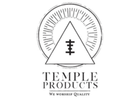 TEMPLE PRODUCTS we worship quality Logo (EUIPO, 23.07.2019)