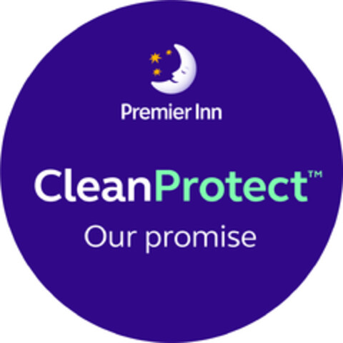 PREMIER INN CLEANPROTECT OUR PROMISE Logo (EUIPO, 07/22/2020)