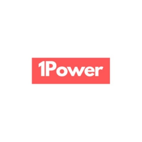 1POWER Logo (EUIPO, 08/13/2020)