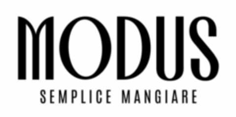 MODUS SEMPLICE MANGIARE Logo (EUIPO, 23.12.2021)