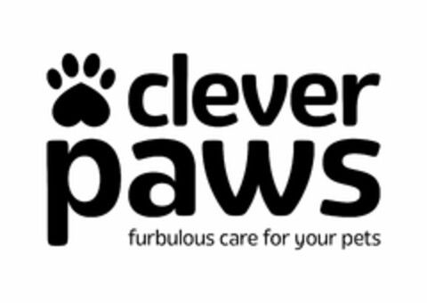 clever paws furbulous care for your pets Logo (EUIPO, 18.01.2024)