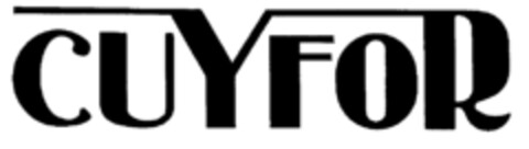 CUYFOR Logo (EUIPO, 01.04.1996)