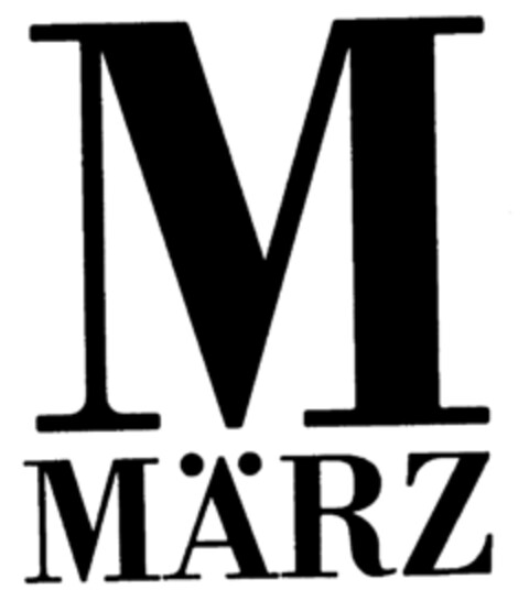 M MÄRZ Logo (EUIPO, 01.04.1996)