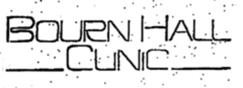 BOURN HALL CLINIC Logo (EUIPO, 08.09.1997)