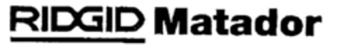 RIDGID Matador Logo (EUIPO, 23.12.1998)