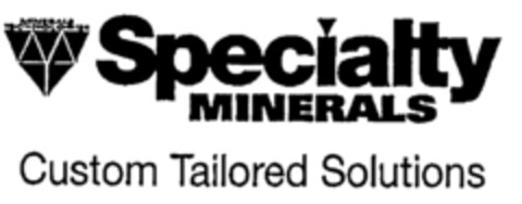 Specialty MINERALS Custom Tailored Solutions Logo (EUIPO, 31.05.1999)