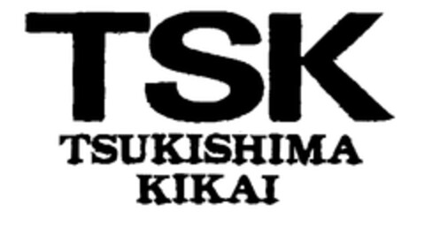 TSK TSUKISHIMA KIKAI Logo (EUIPO, 03/02/2000)