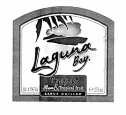 Laguna Bay Rum&Tropical fruit Logo (EUIPO, 09/13/2001)