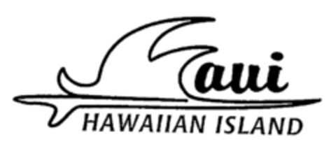 Maui HAWAIIAN ISLAND Logo (EUIPO, 07.11.2001)