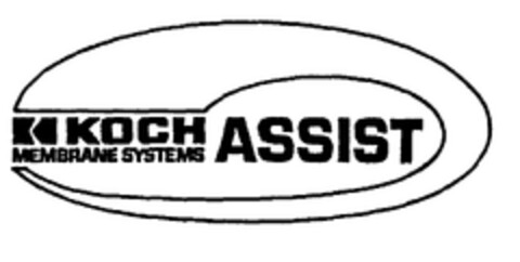 ASSIST KOCH MEMBRANE SYSTEMS Logo (EUIPO, 14.11.2001)