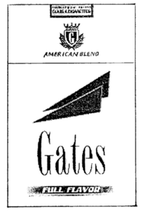 AMERICAN BLEND GATES FULL FLAVOR Logo (EUIPO, 17.01.2002)