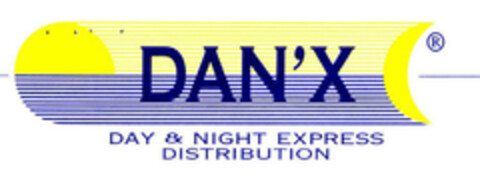 DAN'X ® DAY & NIGHT EXPRESS DISTRIBUTION Logo (EUIPO, 15.06.2004)