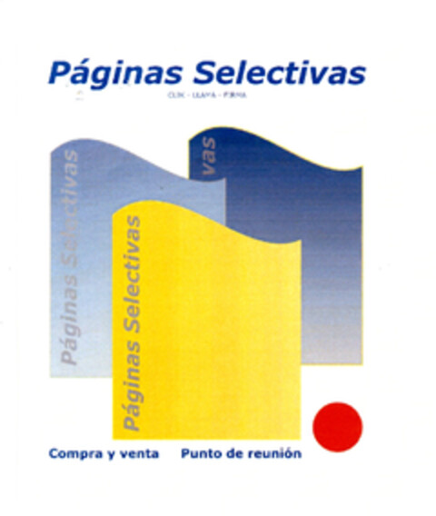 Páginas Selectivas Compra y venta Punto de reunión Logo (EUIPO, 06.04.2005)