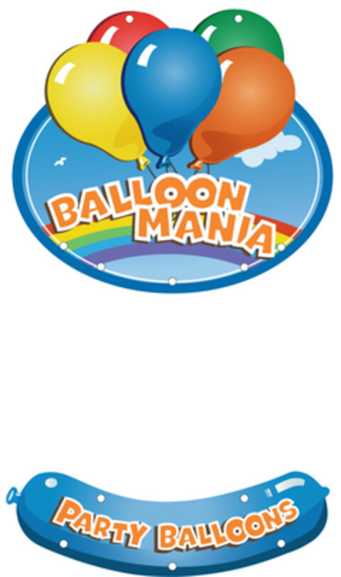 BALLOON MANIA PARTY BALLOONS Logo (EUIPO, 22.03.2007)