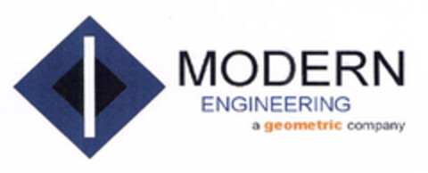 MODERN ENGINEERING a geometric company Logo (EUIPO, 07/30/2007)